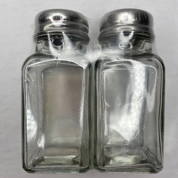 Anchor Hocking Glass Salt & Pepper Shakers Set - Picture 3 of 5